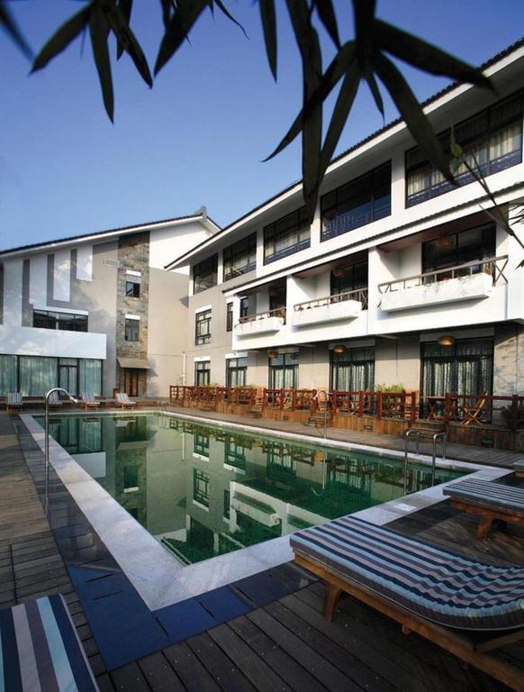 Landison Longjing Resort Hangzhou Bagian luar foto